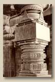 Carved granite pillars Hanamkonda     (Click to Enlarge)